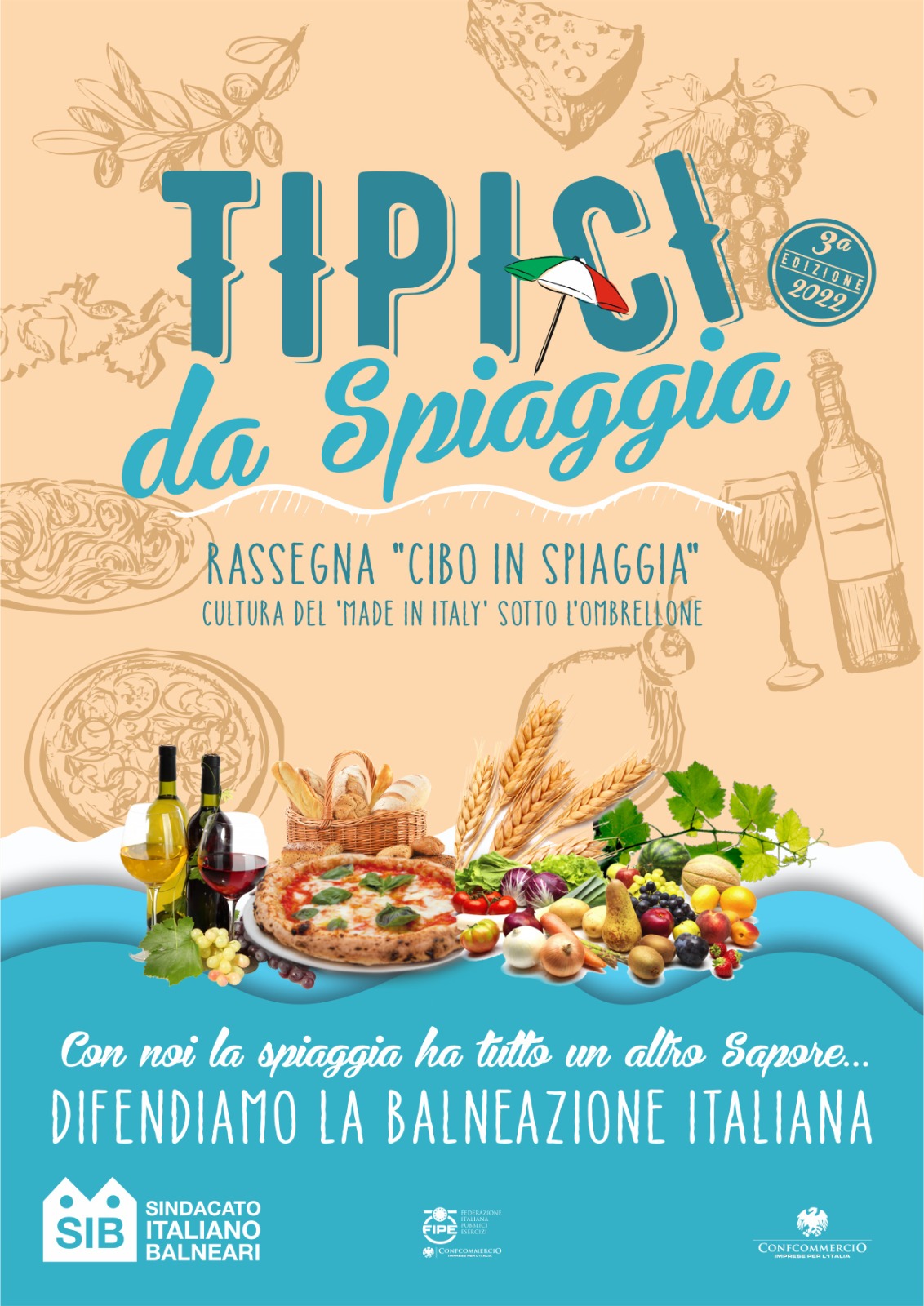 Parte la terza edizione di "Tipici da spiaggia"